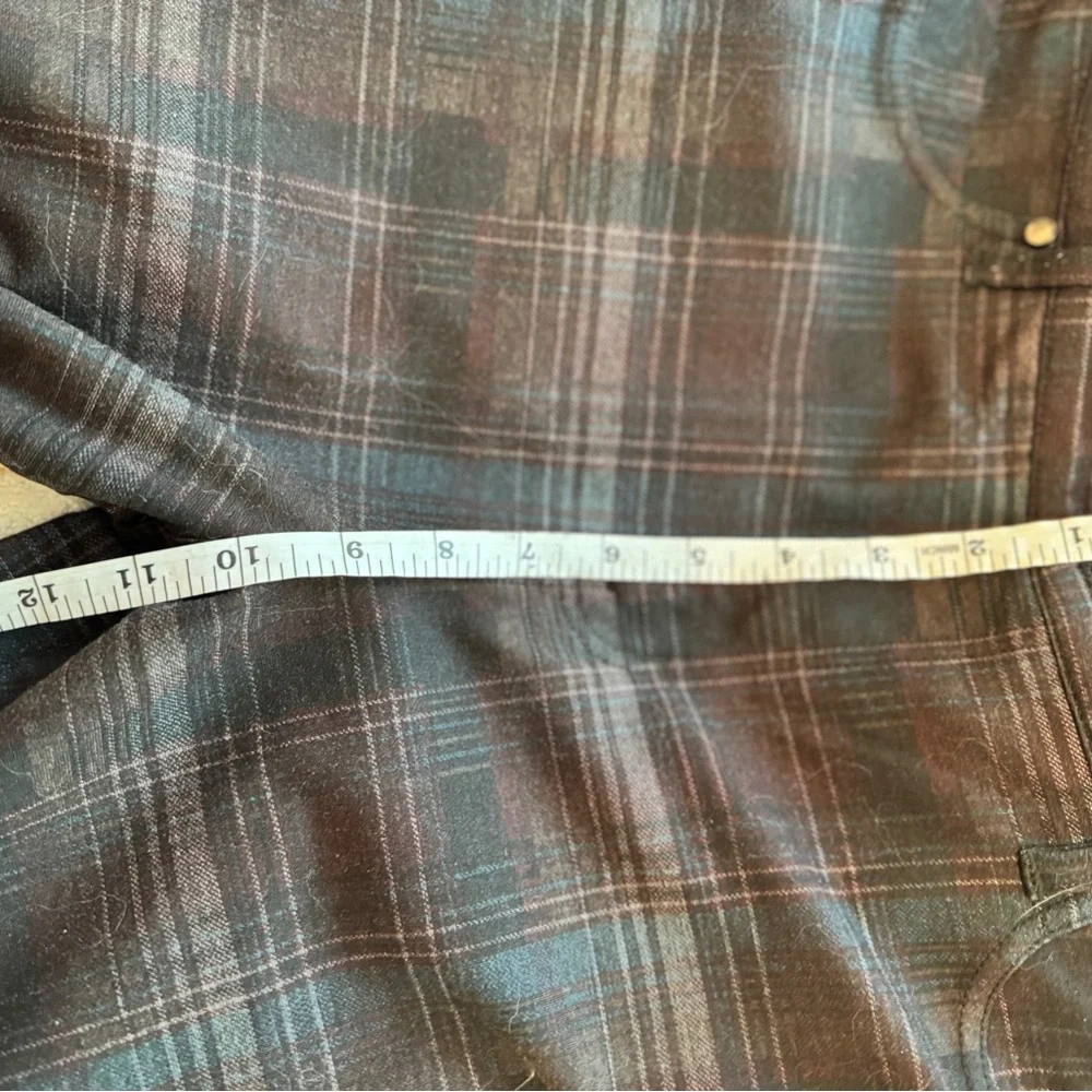 Liverpool Maroon & Blue/Black Plaid Preppy Flattering size 14